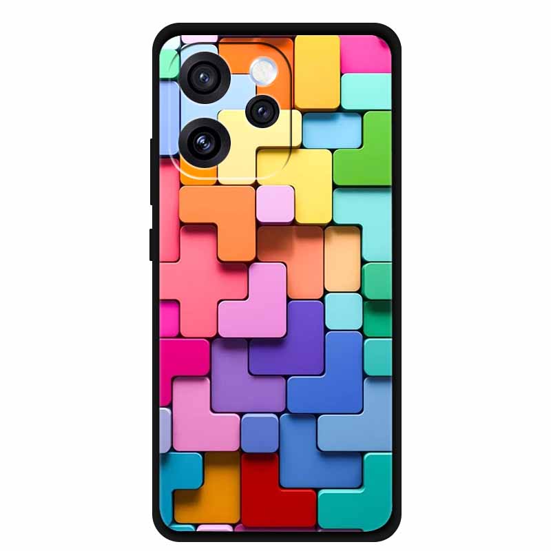 Phone Case for Oppo Reno15 Soft TPU Silicone Cover for OPPO PLW110 6.32" Black Case For Oppo Reno 15 5G Fashion Cool Coque Shell