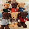 Plush Toy Teddy Bear Doll Plush Toy Doll Gift Animal Bear Doll Gift Throw Pillow