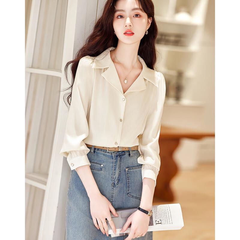 Designer Petite Slimming Shirt L