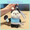 Keyring Panda Plush With Table Tennis Series For Bags And Decoration Keys