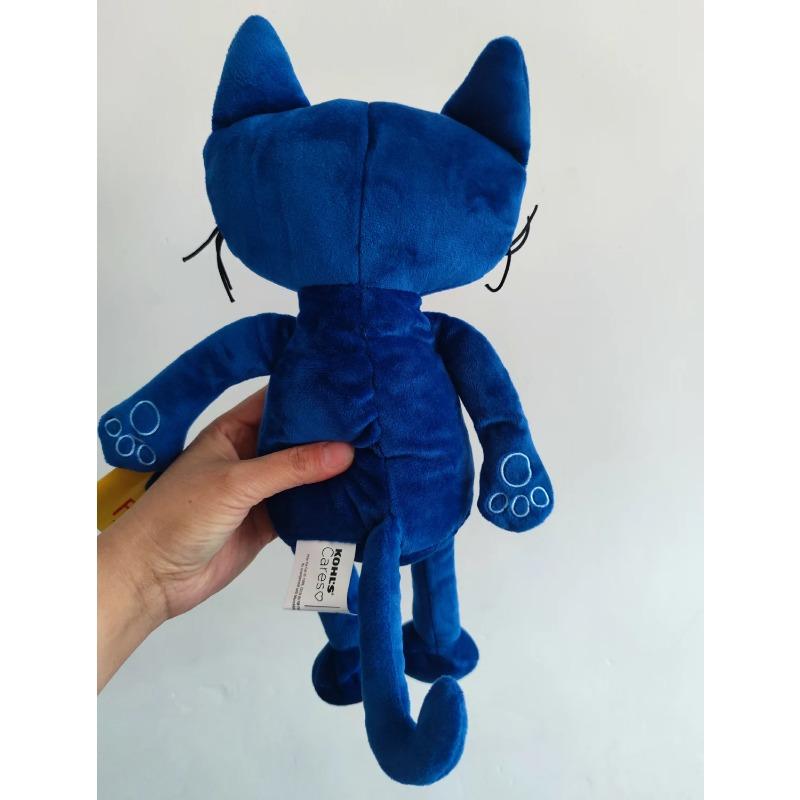 Pete the Cat Plüschpuppe Pizza Party Weiches Plüsch Blaue Katze Kuscheltier Spielzeug Superweiches Pete Kitty