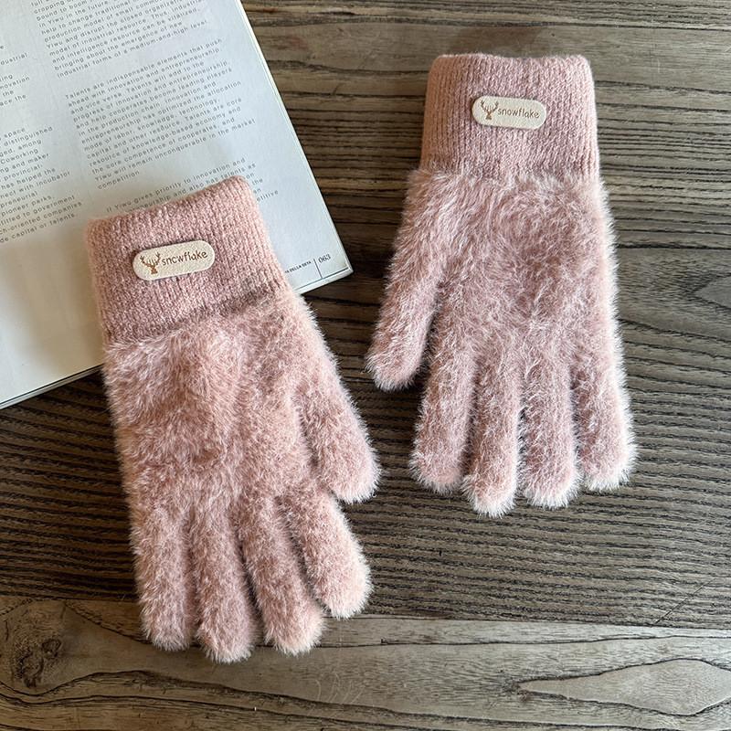Winter Fashion Knit Gloves For Womens Cold Weather Comfort