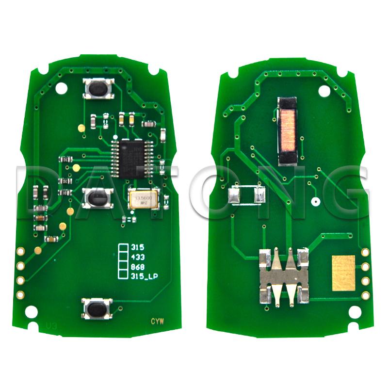Datong World Car Remote Control Key For BMW CAS 3 System 1 3 5 Series ID46 PCF7945 Chip 315/434/868 Mhz Auto Smart Card Key