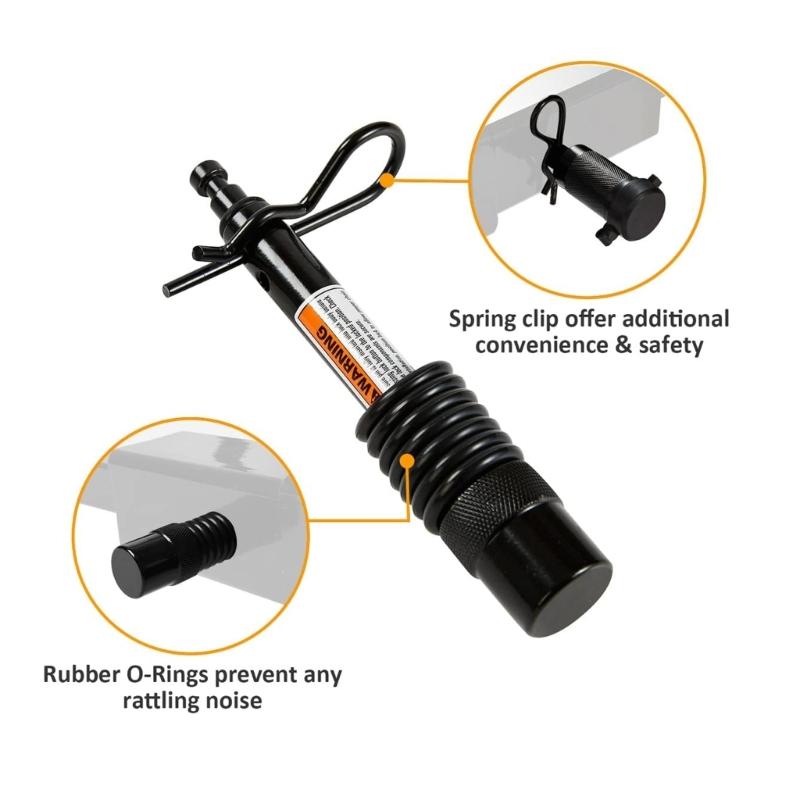 Sturdy Carbon Steel Trailer Fastening Device Featuring Quiet Design And Quick Push To Secure System