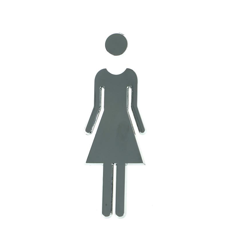 Men&Woman Wc Door Signs Decals Toilet Signs Restroom Washroom Signage Plaque