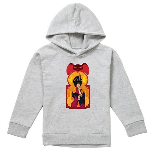 Aladdin Childrens/Kids The Evil Sorcerer Jafar Heather Hoodie