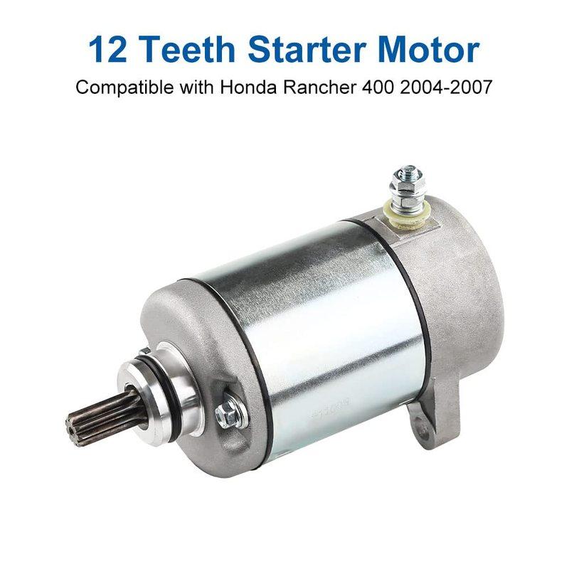 Starter Compatible with Honda Rancher 400 Trx400fa Trx400 2004 2005 2006 2007 Replaces SMU0220 31200-HN7-003 18683