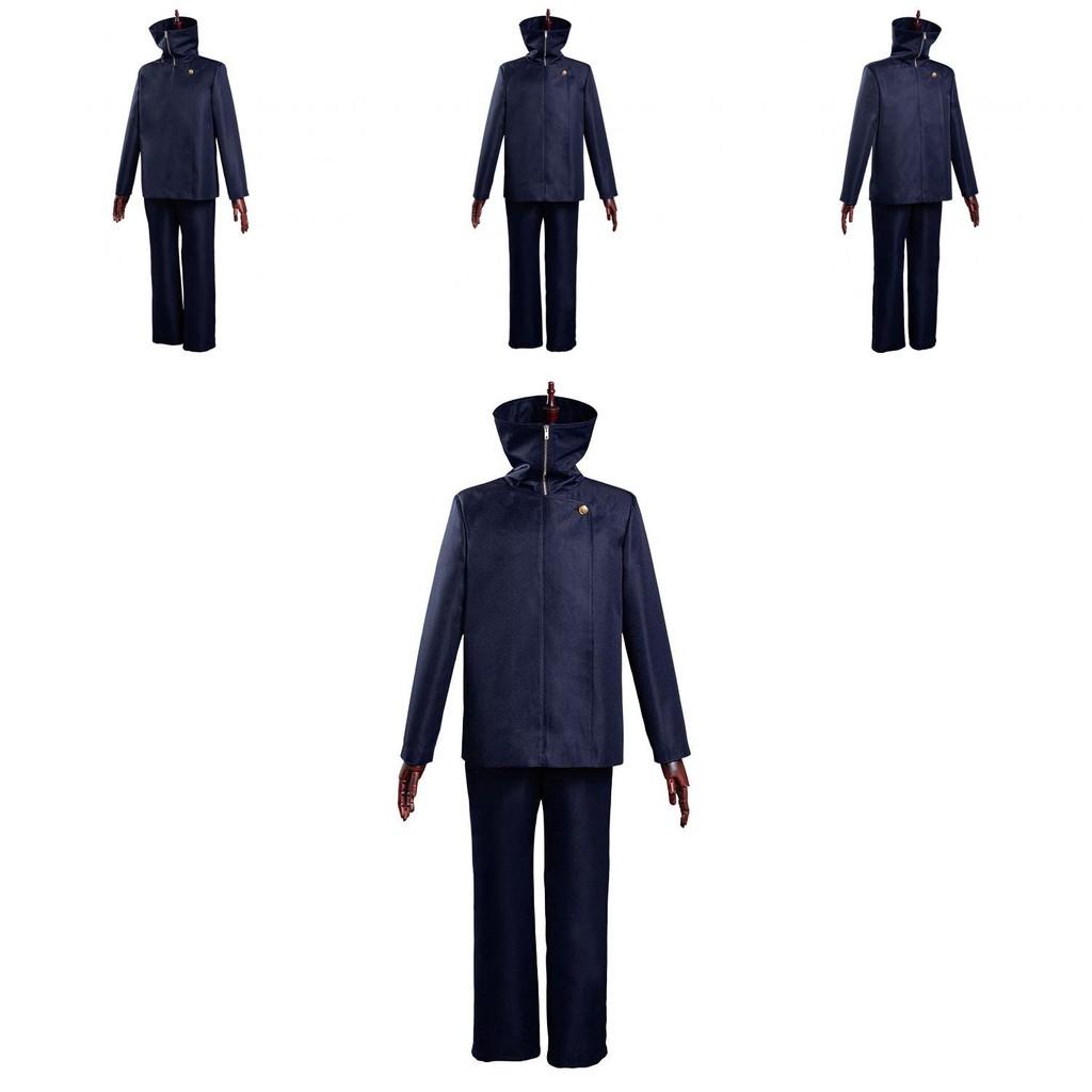 Jujutsu Kaisen Inumaki Toge Cosplay Costume Set With Highquality Wig And Durable Pants For Halloween And Anime Events