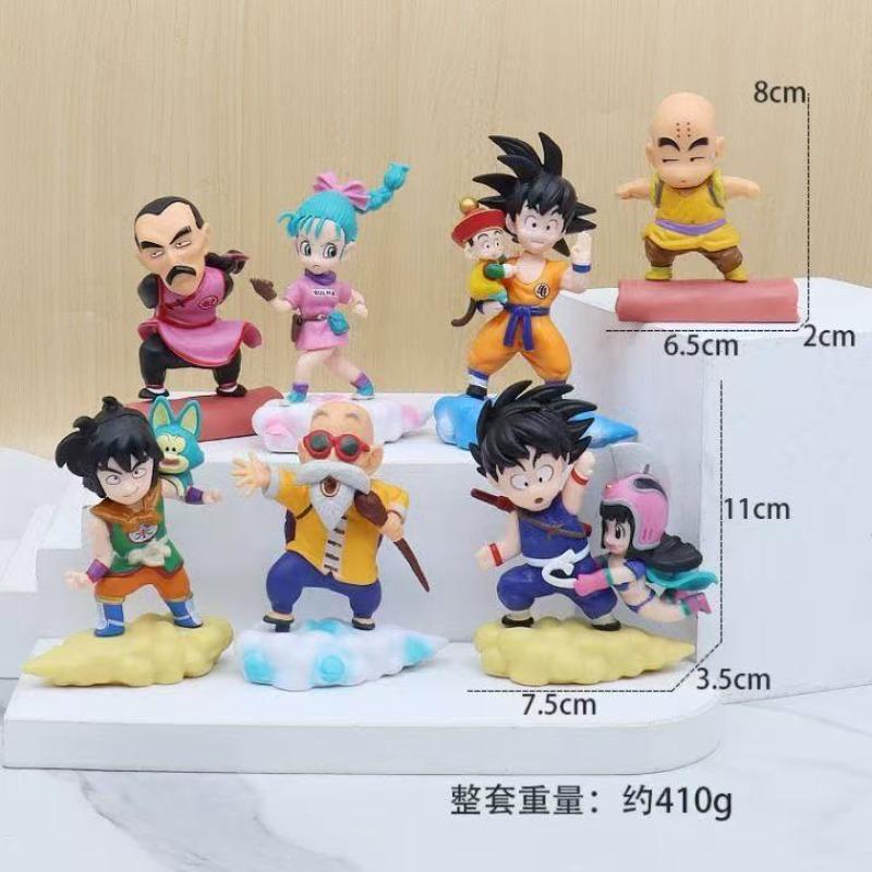Son Goku Kame Sennin Cartoon Anime Periphery Doll Toy Boy Desk Desk Personality Model Figure Ornaments Holiday Gifts