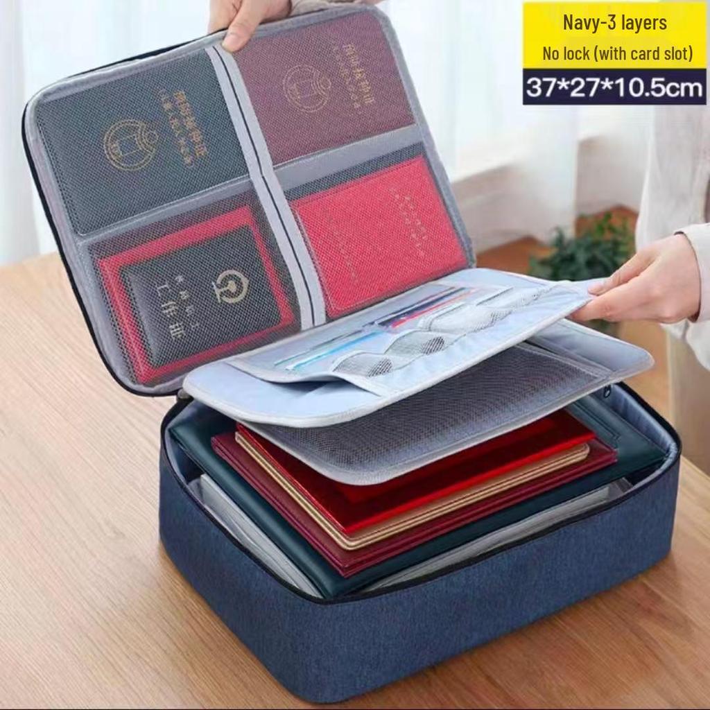 Waterproof Multi-Layer ID & Passport Organizer