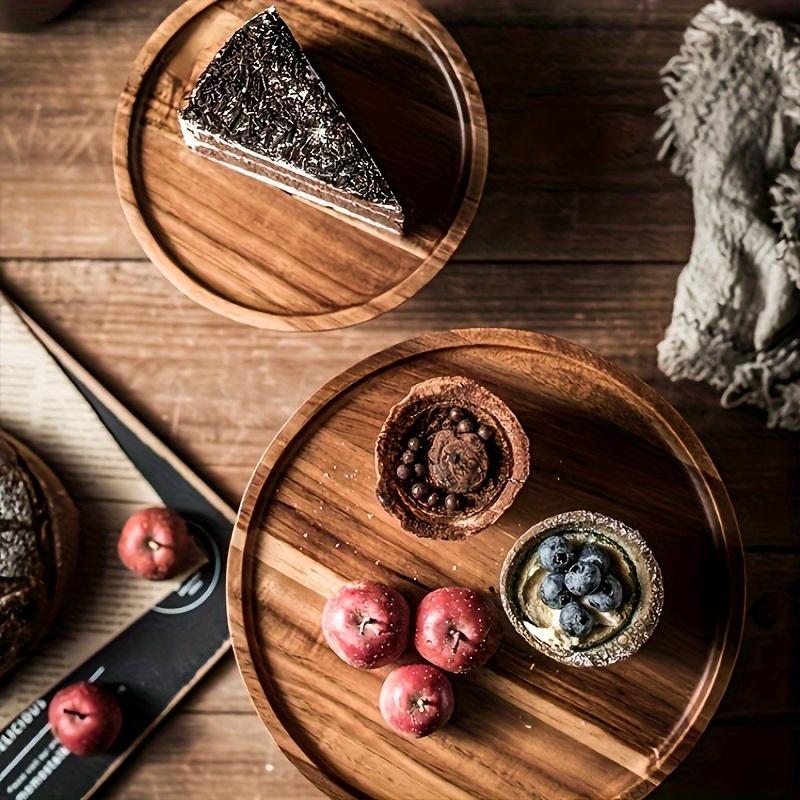 High Quality Lovewood Cake Tray, Snack Rack, Dessert Tray - Multifunctional Cake Display Rack, Sushi Plate, Cheese Board and Can