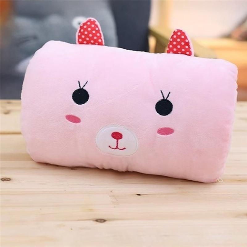 2025 Trend Travel Necessities Desk Nap Weak Class 1 Arm Pillow Kids Cute Gift Winter Cartoon Plush Hand Pillow Hand Warmer