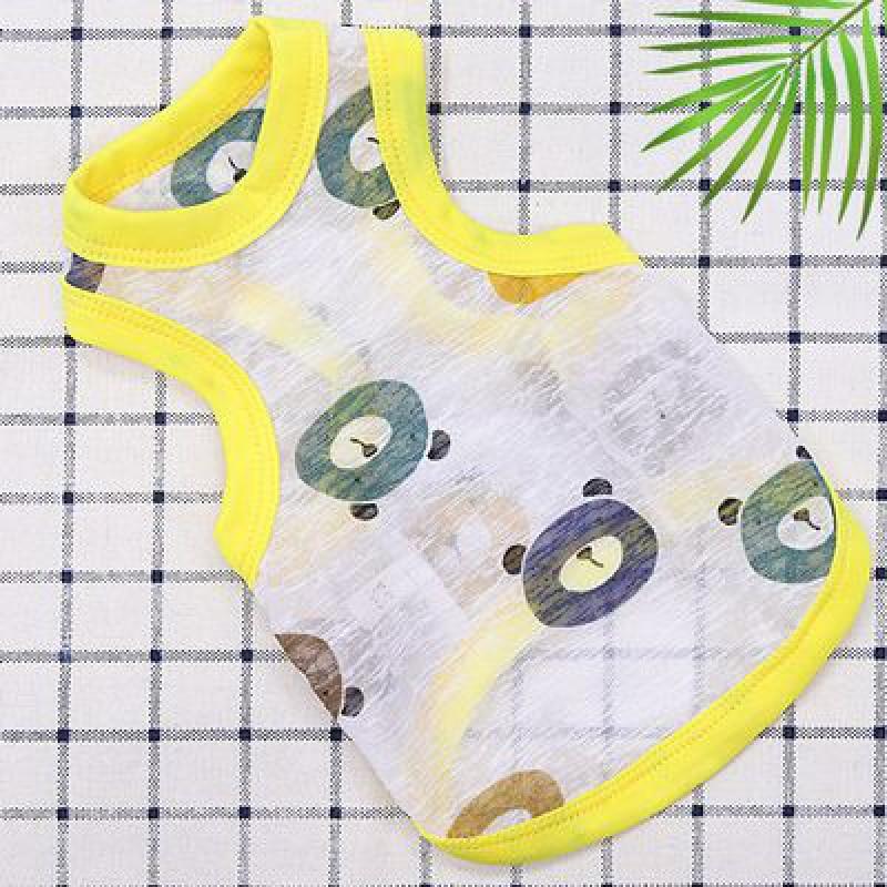 Pet Cat Dog Vest Lightweight Sleeveless Shirt Small Medium Breeds French Bulldog Teddy Chihuahua