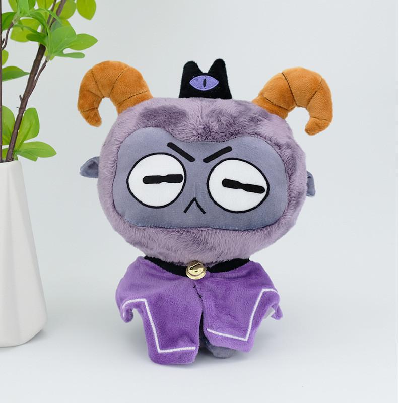 High Quality Cult Of The Lamb Plush Black Sheep Soft Toy Ideal For Collectors And Fans