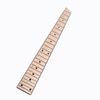 Headless 25 Fret Fingerboard Headless Maple Wood Electric Guitar Neck for 6 Strings Guitar