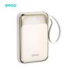 Bwoo P80 Powerbank Pd 20W 10000 Mah Z Kablem Usb-C I Wyświetlaczem Złoty
