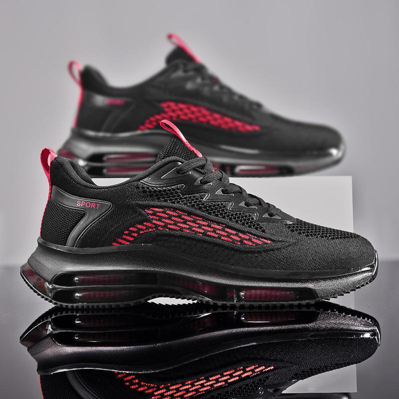 

Мужская обувь 2025 года 2025 новая летняя обувь для бега с воздушной подушкой тренд амортизация повседневная спортивная обувь платформа папины кроссовки 44