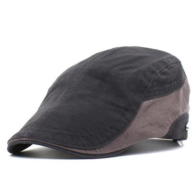 Herren-Baskenmütze aus Baumwolle: Lässiger Outdoor-Sonnenhut für Frühling/Sommer