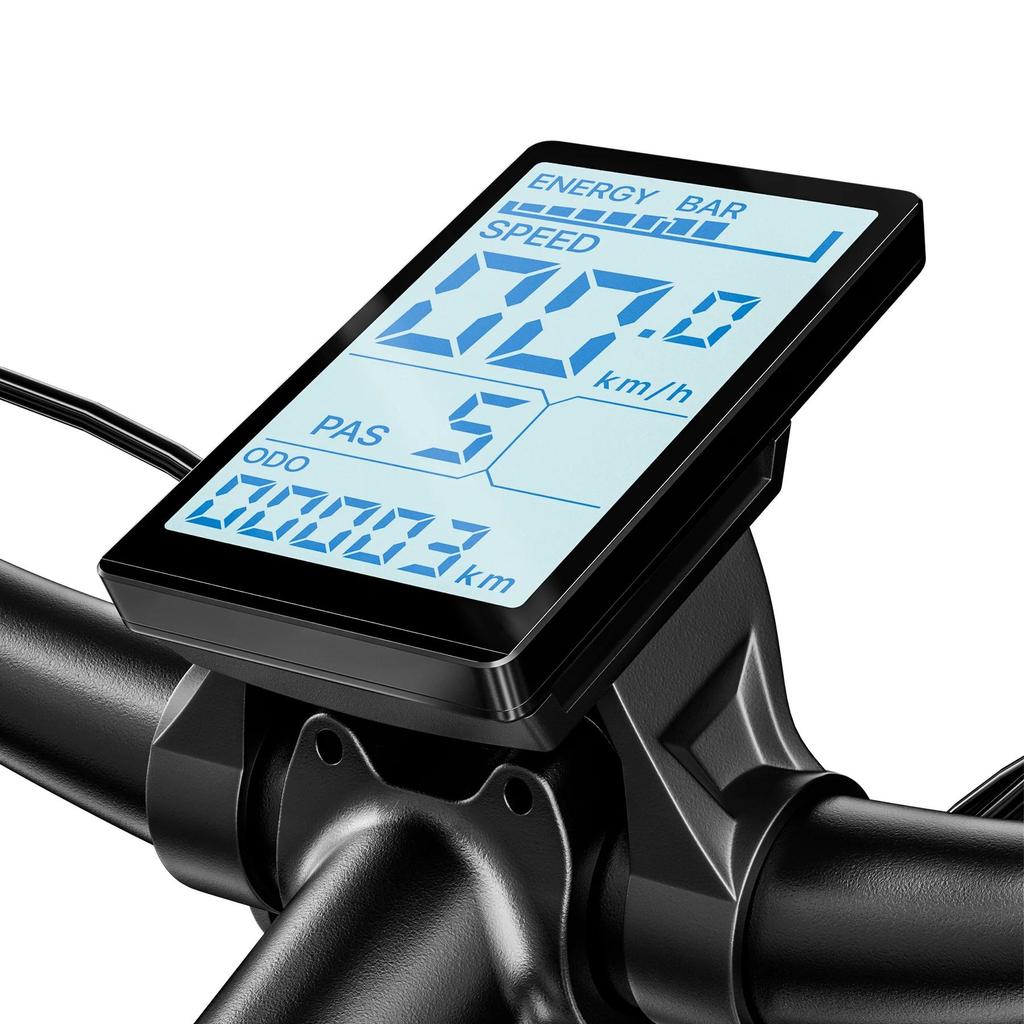 Shengmilo MX06 Electric Dirt Bike 1000W(Peak), 48V17.5Ah, Up To 42km/h, Front Suspension, Dual Disc Brakes, 26" Fat Tire E-Mountain Bike