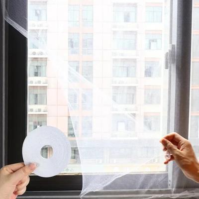1/2/3pcs Mosquito Window Net Mesh Screen Adhesive Edging Frame Free Cutting DIY Screen for Bedroom Living Room Home