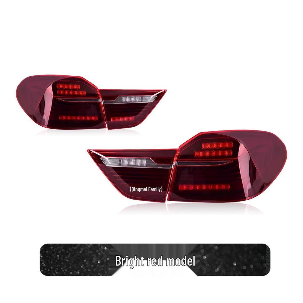 BMW X4 Tail Light Assembly 2014-2018: Modified CSL LED Rear Lights with Daytime Running and Flowing Turn Signals