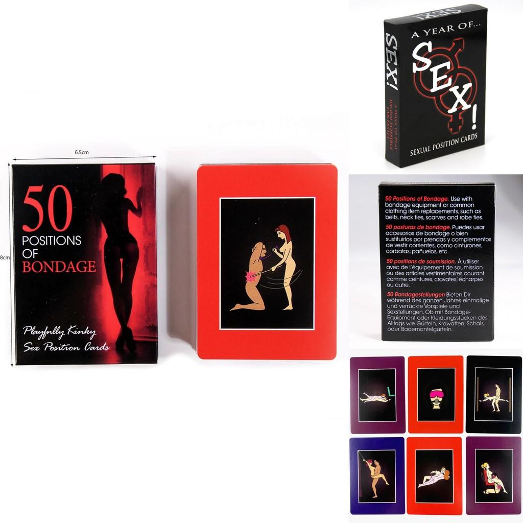 Fun And Thrilling Bedroom Commands For Couples A Year Of Sex Position Cards