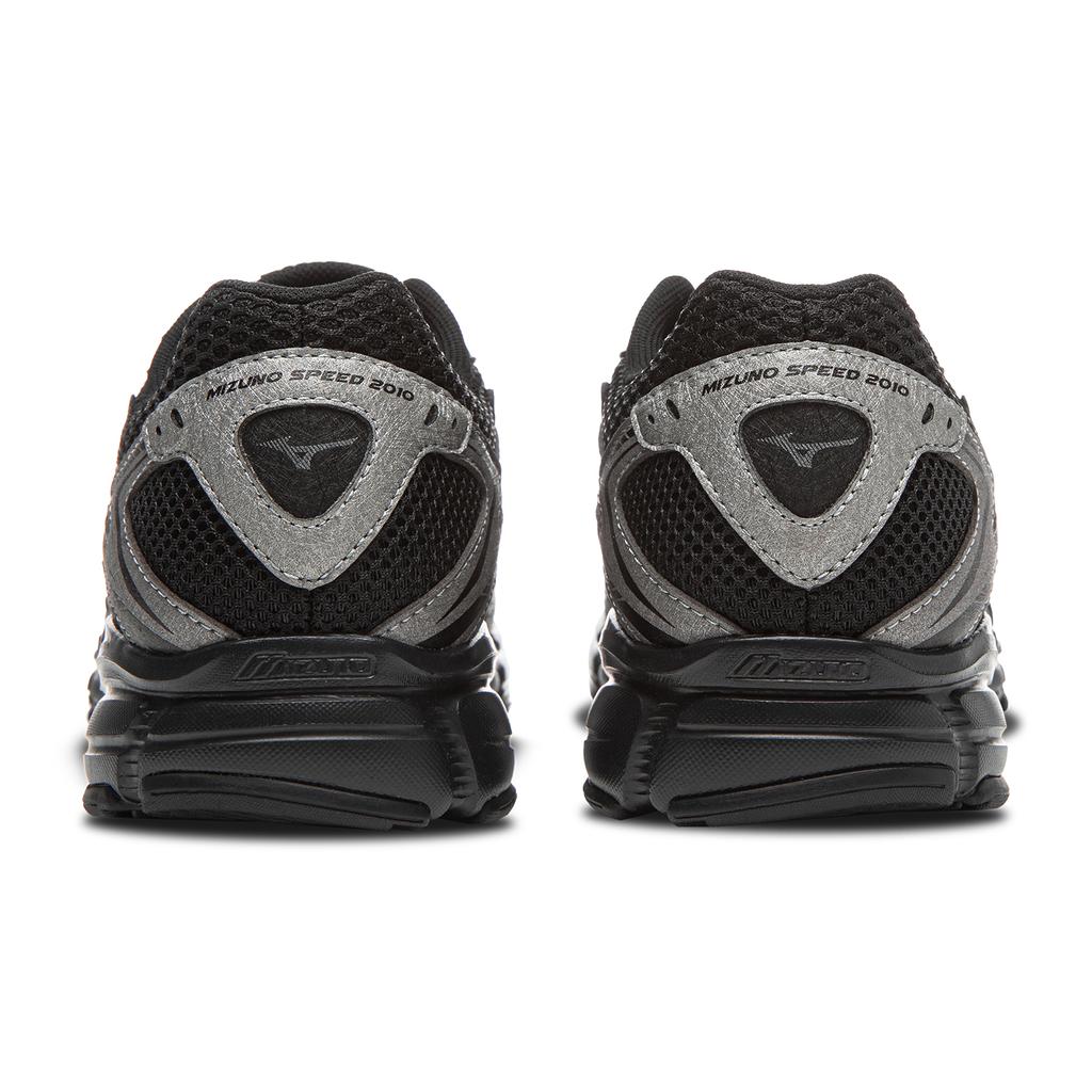 Mizuno Speed 2010 Comfortable Versatile Fashionable Durable Low-Top Running Shoes Unisex Sneaker Black Silver D1GH251703