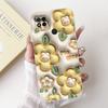For Xiaomi Redmi 9C NFC Case For Redmi 10A Sport Cover Fashion Flower Fundas For Redmi 9 Activ 9C Anti-Drop Soft Silicone Bumper