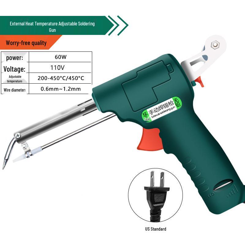 "Pistola Saldante Elettrica Portatile 220V - Regolabile da 60W a 80W"