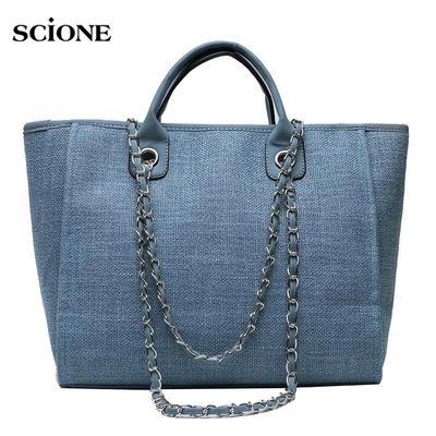 2020 Nieuwe Bucket Bag Vrouwelijke Hoge Capaciteit Hand-held Schouder Diagonale Cross-chain Tote Bag Tide