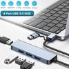 Type C Hub to USB 3 0 Splitter 4 in 1 Multiport Adapter for Phone Laptop Game Console High Speed Data Transfer