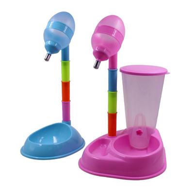 650 ml naminių kačių automatiniai tiektuvai didelės talpos vandens fontanas plastikinis šunų vandens butelis maitinimo indai Vandens dozatorius katėms