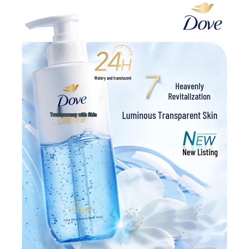 Гель для душа Dove Water-Glow для красоты кожи