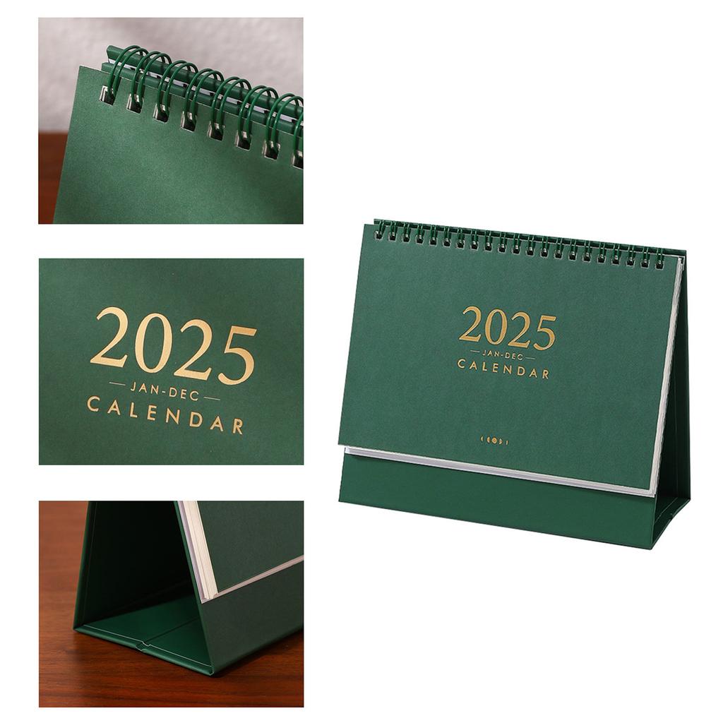 2025 Kontorsbordskalender 16 Månaders Referenser från 09/2024 till 12/2025 Stående Bordskalender Planerare för Kontor Skola