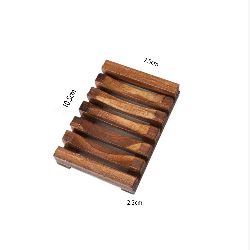 

New Wood Soap Box Natural Wooden Bath Soap Holder Creative Fashion Tray Prevent Mildew Drain Box Kitchen Bathroom Washroom Tools