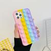  Reliver Stress Toys  Phone Case For  8/XR/11/12 Push Bubble