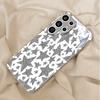 Sparkly Glitter Silver Star Pattern Phone Case for Galaxy S26 S25 S24 S23 Ultra Plus Glass Len Protector Shockproof Cover