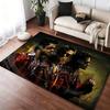 Movie Fight Club Brad Ptt Boxing Film Floor Mat Cozy Flannel Soft Thick Non-Slip Mat For Living Room Bedroom Kitchen Decor Rugs