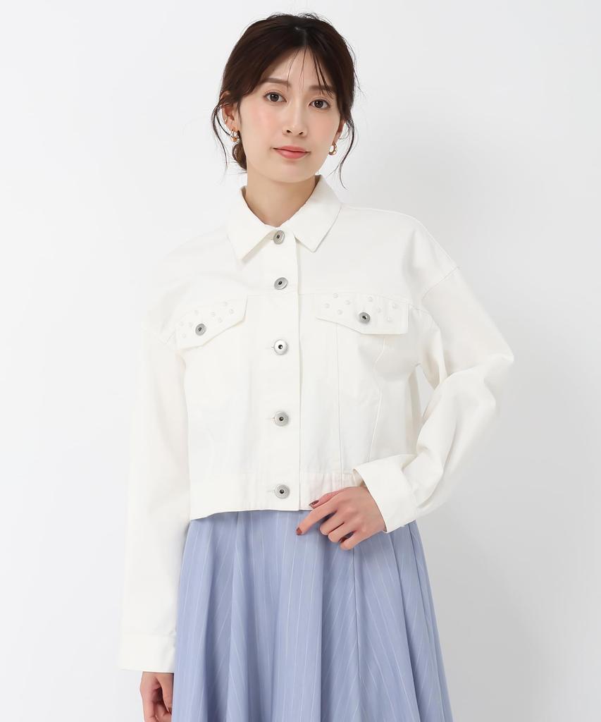 Mishmash Pearl Denim Jacket/MM518501