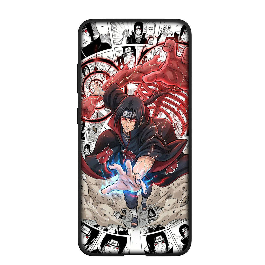 Phone Case for iPhone 17 15 16 Plus Redmi Note 14 12 11 13 Pro Max Huawei P30 P20 Lite OPPO A60 A40 A80 A38 A54 A17 Anime Uchiha Itachi Narutos Cover