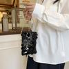 Glitzerndes Crossbody-Handy-Tasche Funkelnde Mini-Umhängetasche mit Ketten-Schultergurt Crossbody-Geldbörse Kleine Handy-Tasche für Damen Mädchen Party Date Tägliche Nutzung