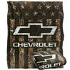 Chevrolet Camo Logo Blanket