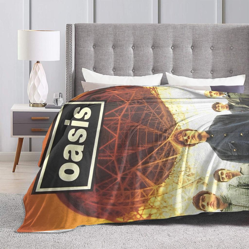 Ossis Band Warm Blankets  Picnic Plush Throw Blanket Novelty Home Decor Flannel Bedspread Sofa Bed Cover
