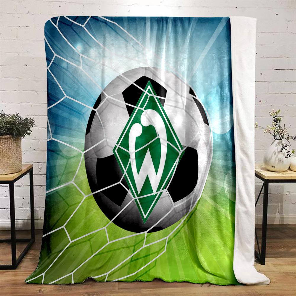 Soccer Theme Designed Flannel blanket for bedroom, living room, sofa, and nap