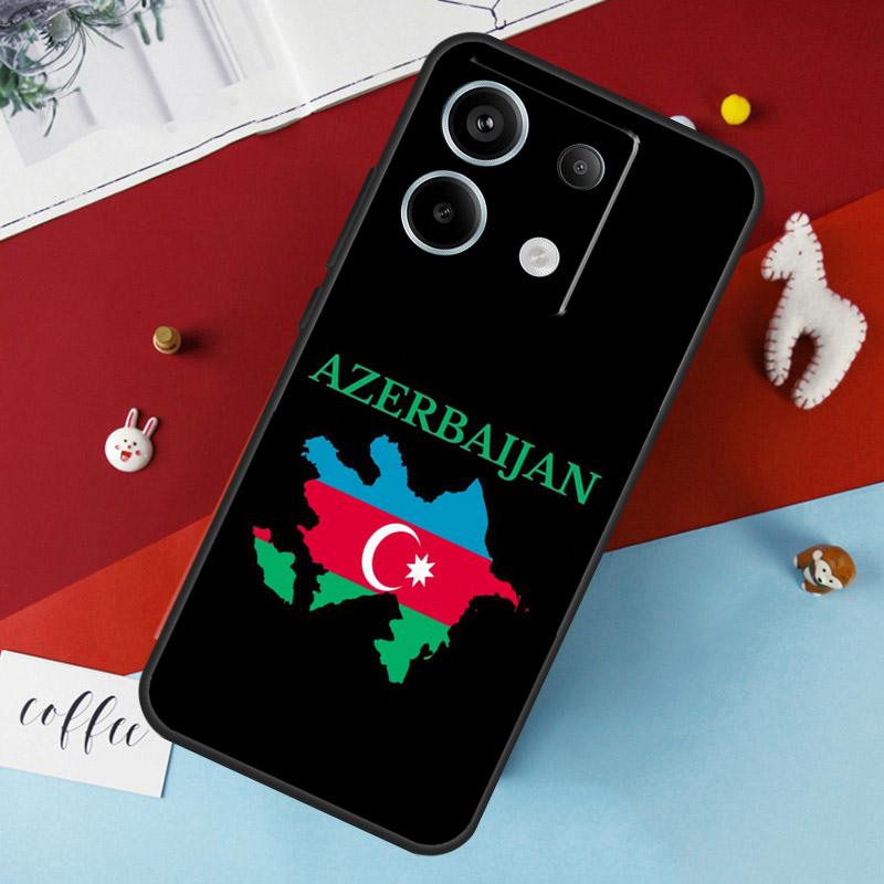 

Чехол с флагом Азербайджана для Xiaomi Redmi Note 14 13 Pro 12 11 10 15 Pro Plus Redmi 15 10C 12C 13C 14C 15C Redmi Note 10 4G