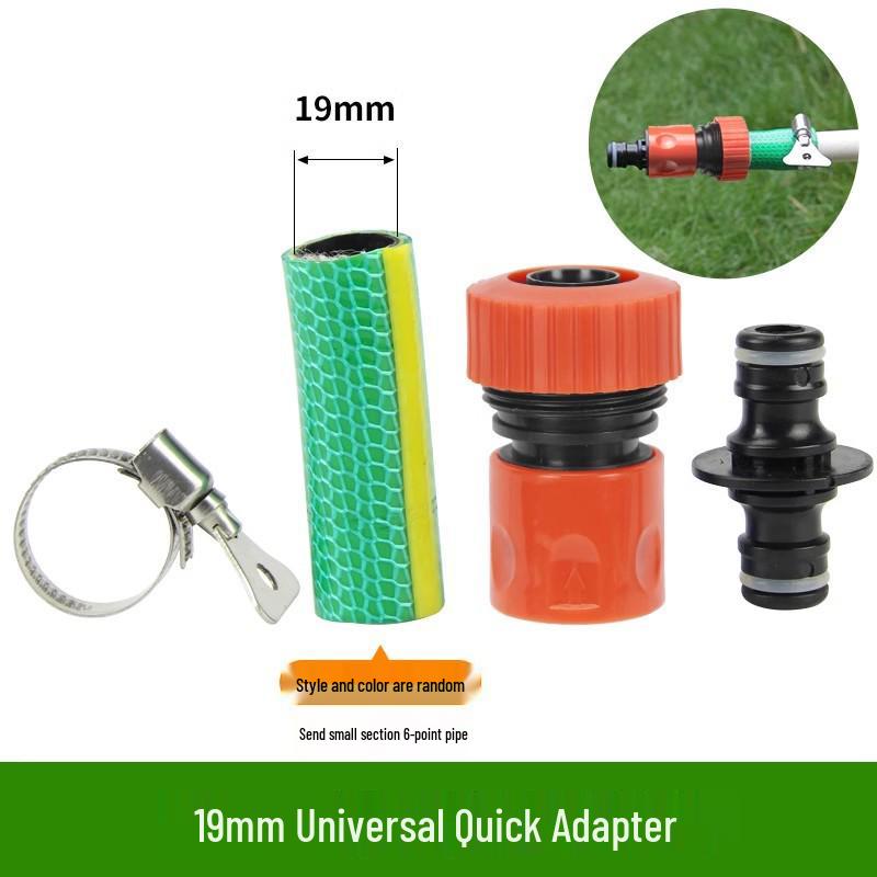4-Punkt Schnellkupplungs-Gartenschlauch-Wasserverbinder und Düsenset