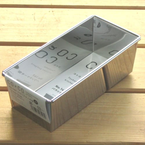 Shimotori Corporation Pound Cake Pan, Small, 18-0 Stainless Steel, Made in Japan, 147