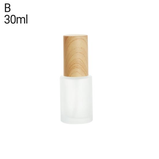 30ml/50ml/80ml/10g/20g/30g Leakproof Multiple Capacities Practical Reusable Frost Travel Cosmetics Bottle Empty Spray Bottle