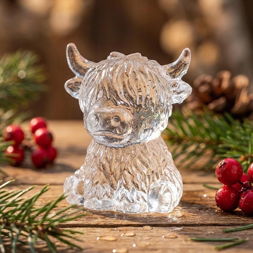 Ice Molds 6 Cute Cavity Cow Shape Maker Silicone Ice Cube Mold Fun Novelty Tray for Summer BBQ Grill Picnic Restaurant Bar