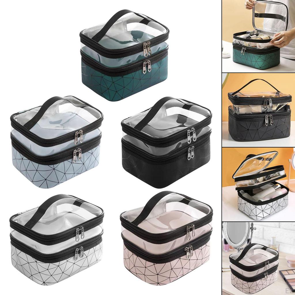 Bag Large Capacity with Carry Multifunctional Travel Toiletry Case for Toiletries Brushes